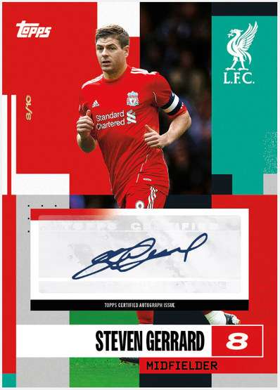 2024-25 Topps Liverpool FC Team Set