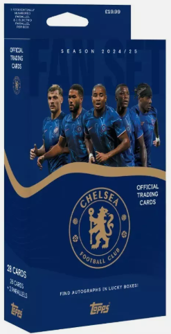 2024-25 Topps Chelsea FC Fan Set - korttiboksi