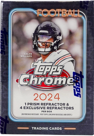 2024 Topps Chrome Football 7-Pack Blaster Box