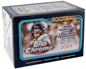 2024 Topps Chrome Football 7-Pack Blaster Box
