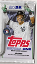 2025 Topps Series 1 Baseball irtopussi (Blaster), 1kpl