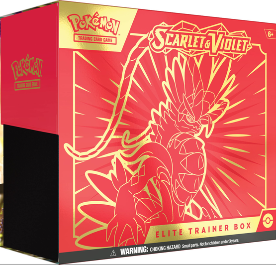  Pokémon TCG: Scarlet & Violet 1 – Elite Trainer Box (Koraidon Red)