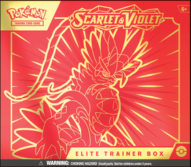  Pokémon TCG: Scarlet & Violet 1 – Elite Trainer Box (Koraidon Red)