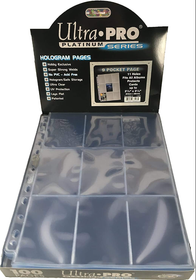 Ultra Pro Platinum Series 9-Pocket Pages – 100 kpl pakkaus