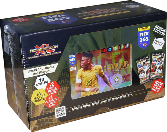2017 Panini Adrenalyn XL FIFA 365 Nordic Edition Gift Box