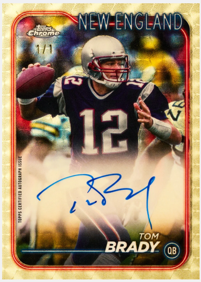 2024 Topps Chrome Football - Mega Box