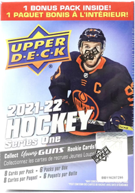 2021-22 Upper Deck Series One 6-Pack Blaster Box
