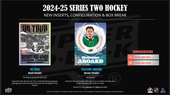 2024-25 Upper Deck Series 2 Hockey Blaster Box