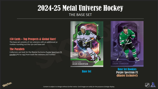 2024-25 Upper Deck Skybox Metal Universe Hockey Blaster Box