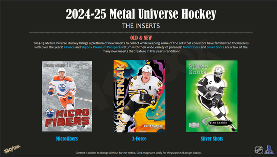 2024-25 Upper Deck Skybox Metal Universe Hockey Blaster Box