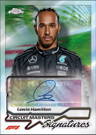 2024 Topps Chrome Formula 1 Qualifying Lap Hobby, irtopussi 1kpl