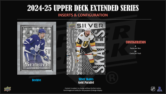 2024-25 Upper Deck Extended Series Hockey Blaster Box