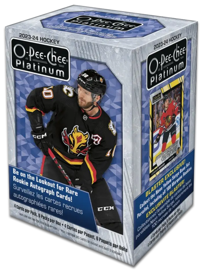 2023-24 Upper Deck O-Pee-Chee Platinum 6-Pack Hockey Blaster Box