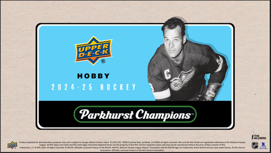 2024-25 Upper Deck Parkhurst Champions Hockey Hobby Box