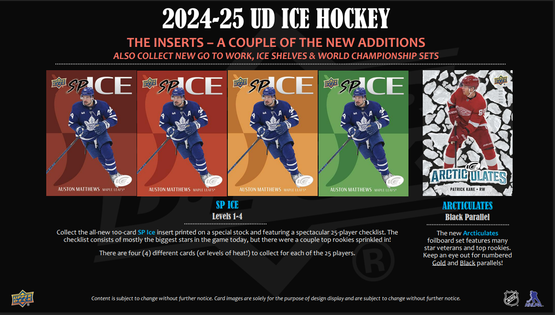 2024-25 Upper Deck Ice Hockey Hobby Box
