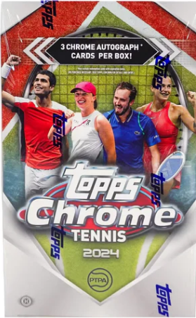 2024 Topps Chrome Tennis Hobby Box