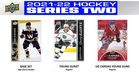 2021-22 Upper Deck Series 2 Hockey Hobby, loose pack 1pcs