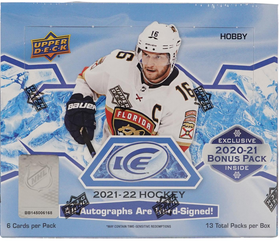 2021-22 Upper Deck Ice Hockey Hobby Box