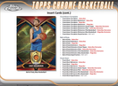 2024-25 Topps Chrome Basketball 8-Pack Blaster Box