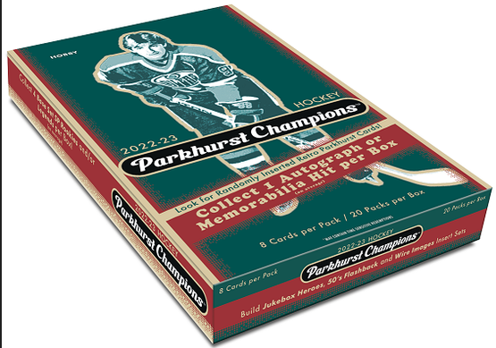 2022-23 Upper Deck Parkhurst Champions Hockey Hobby Box