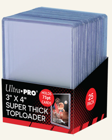 Ultra Pro Super Thick Toploader 75PT (25kpl)