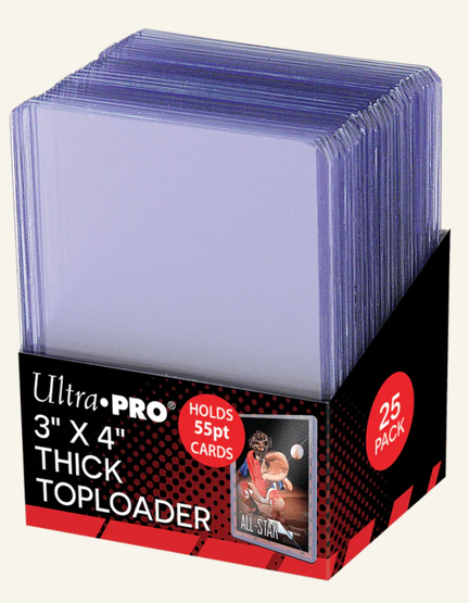 Ultra Pro Thick Toploader 55PT (25pcs)