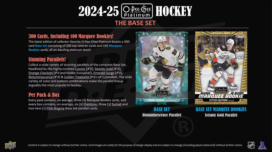  2024-25 O-Pee-Chee Platinum Hobby Box