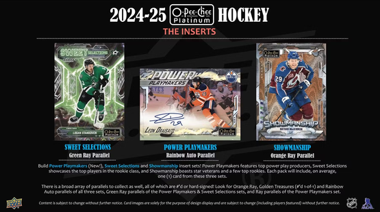  2024-25 O-Pee-Chee Platinum Hobby Box