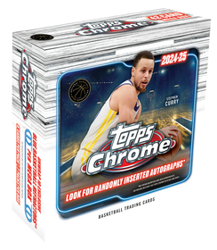 2024-25 Topps Chrome Basketball Mega Box