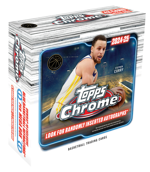 2024-25 Topps Chrome Basketball Mega Box