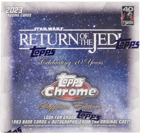 2023 Topps Star Wars: Return of the Jedi – Chrome Sapphire Edition (Hobby Box) 