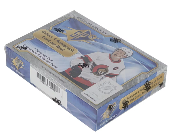 2022-23 Upper Deck SPx Hockey Hobby Box