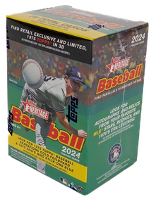 2024 Topps Heritage Baseball 8-Pack Blaster Box