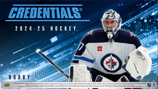 2024-25 Upper Deck Credentials Hockey Hobby, loose pack 1pcs