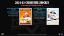 2024-25 Upper Deck Credentials Hockey Hobby, loose pack 1pcs