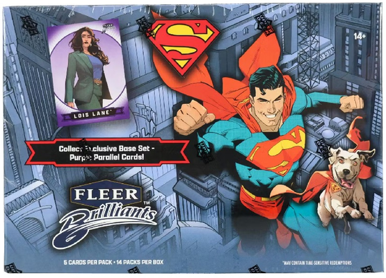 2025 Upper Deck Fleer Brilliants Superman Mega Box