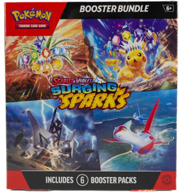 Pokemon Scarlet & Violet: Surging Sparks 6-Pack Booster Bundle
