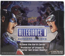 2023 Marvel Allegiance: Avengers VS X-Men Hobby Box