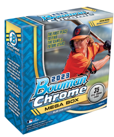2023 Bowman Chrome Baseball Mega Box 