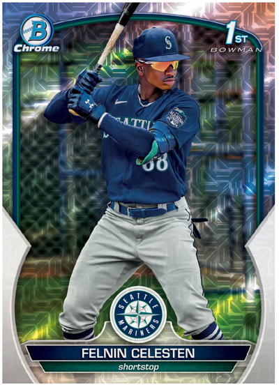 2023 Bowman Chrome Baseball Mega Box 