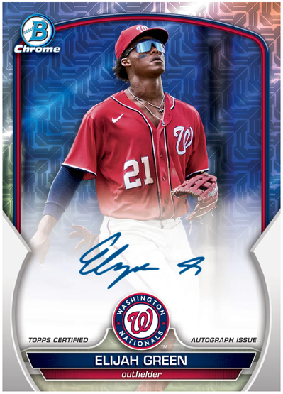 2023 Bowman Chrome Baseball Mega Box 