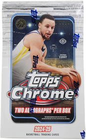 2024-25 Topps Chrome Basketball Hobby Box