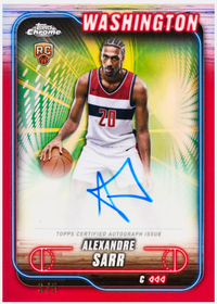 2024-25 Topps Chrome Basketball Hobby, irtopussi 1kpl