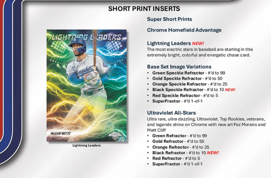 2025 Topps Chrome Baseball Mega Box