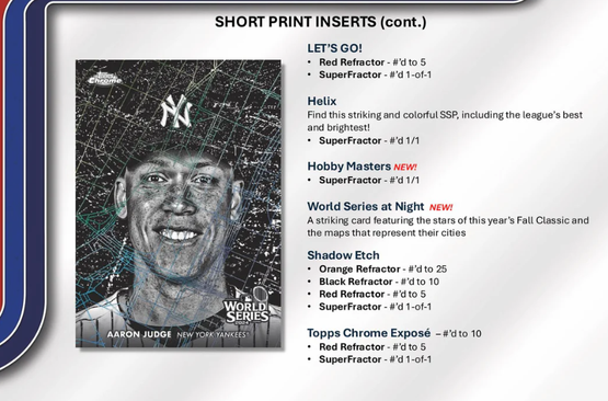 2025 Topps Chrome Baseball Mega Box