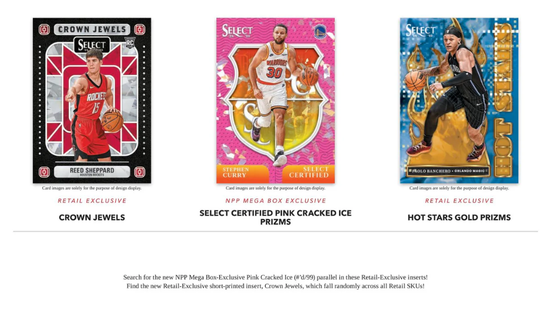 2024-25 Panini Select Basketball Mega Box