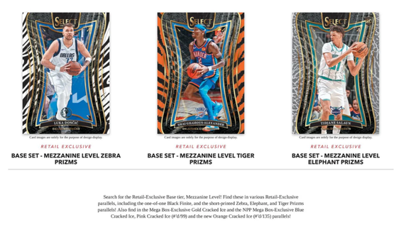 2024-25 Panini Select Basketball Mega Box