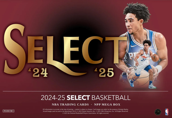 2024-25 Panini Select Basketball Mega Box