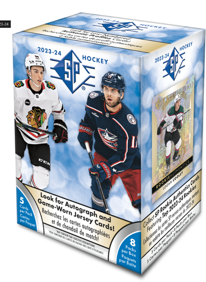 2023-24 Upper Deck SP Hockey 8-Pack Blaster Box