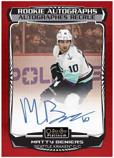 2022-23 Upper Deck O-Pee-Chee Platinum Hockey Hobby Box